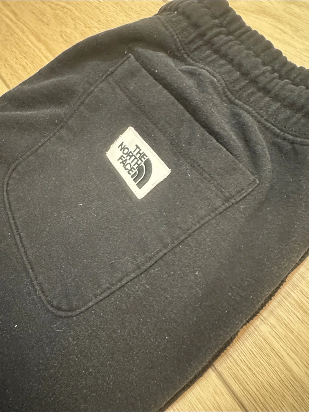 The North Face Logo Black Loungewear Sweatpants men’s Sz L Gorpcore hike